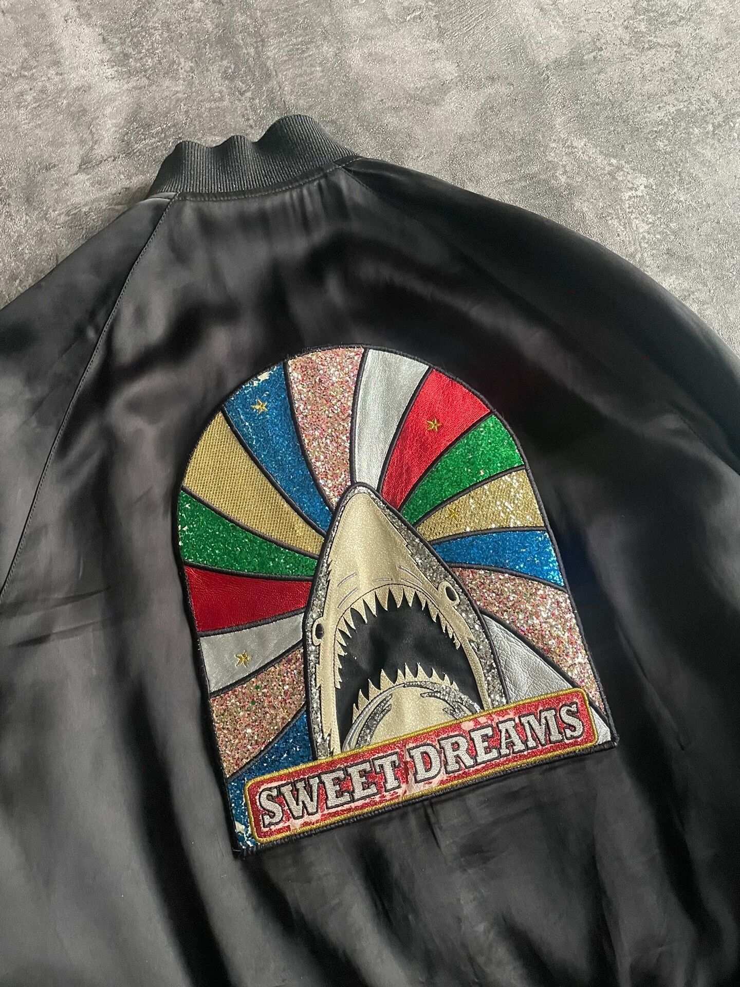 Saint Laurent Paris saint laurent silk sharkskin bomber jacket. Size US L / EU 52-54 / 3 - 4 Thumbnail