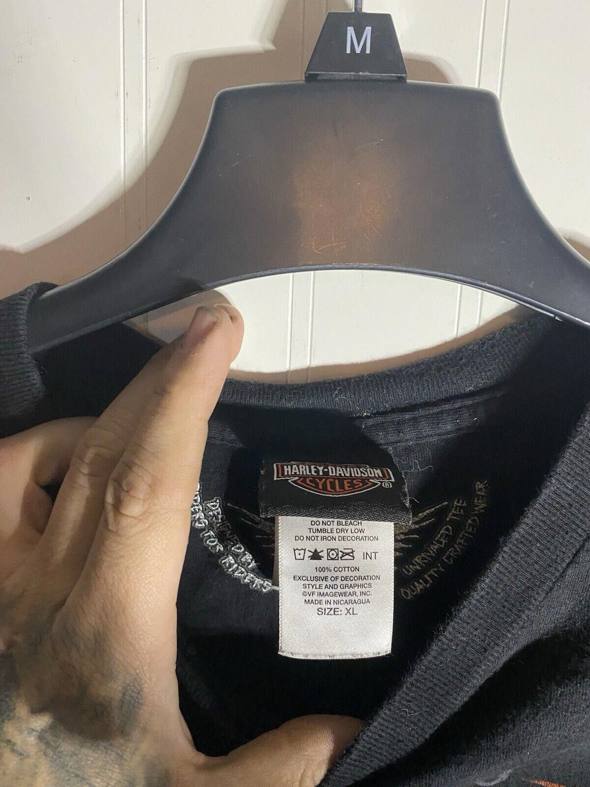 Harley Davidson Harley-Davidson Motorcycles Men's Xl Black T-Shirt Size US XL / EU 56 / 4 - 6 Thumbnail