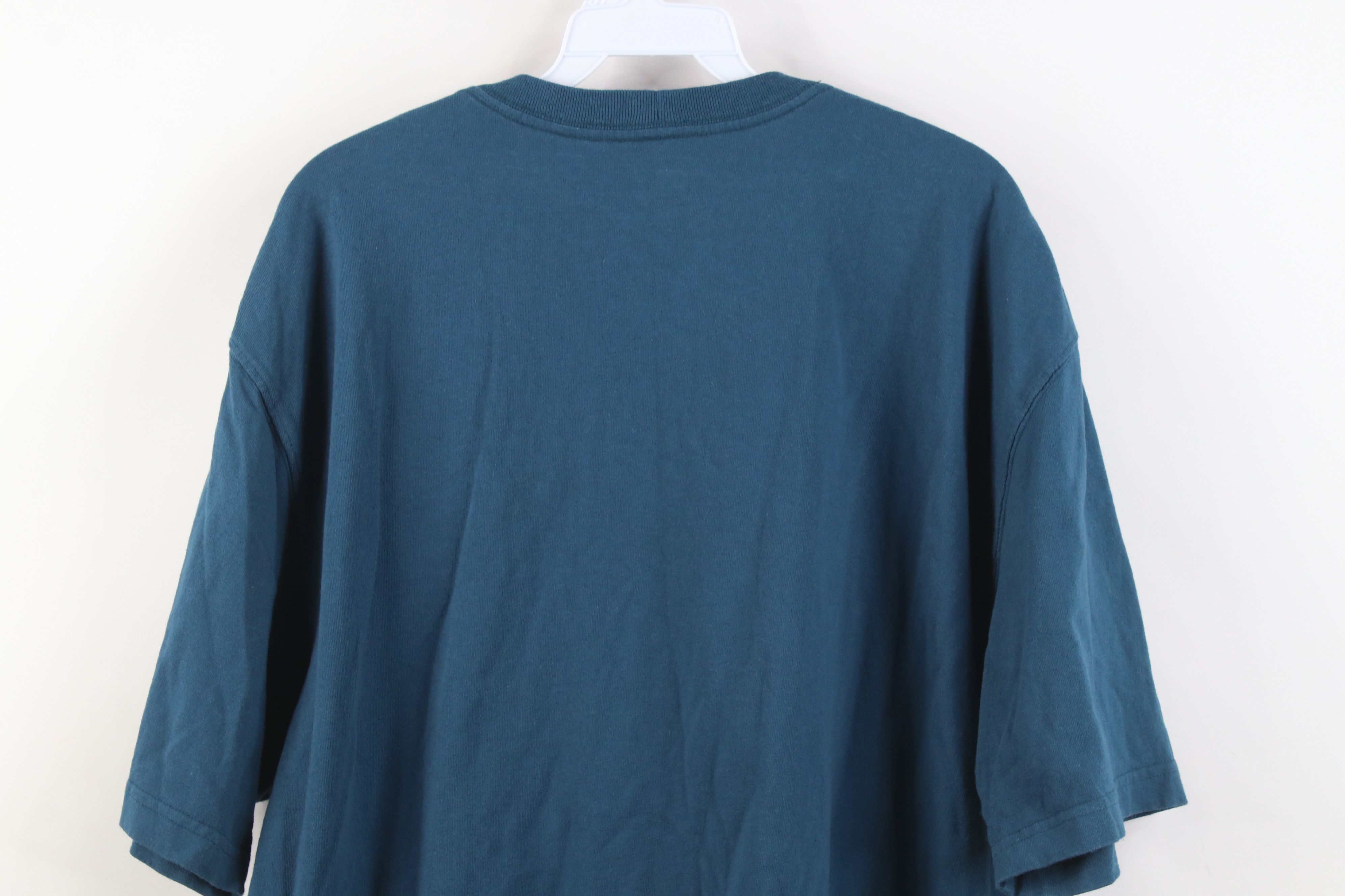 Carhartt Vintage Y2K Carhartt Original Fit Pocket T-Shirt Blue Cotton Size US L / EU 52-54 / 3 - 14 Thumbnail