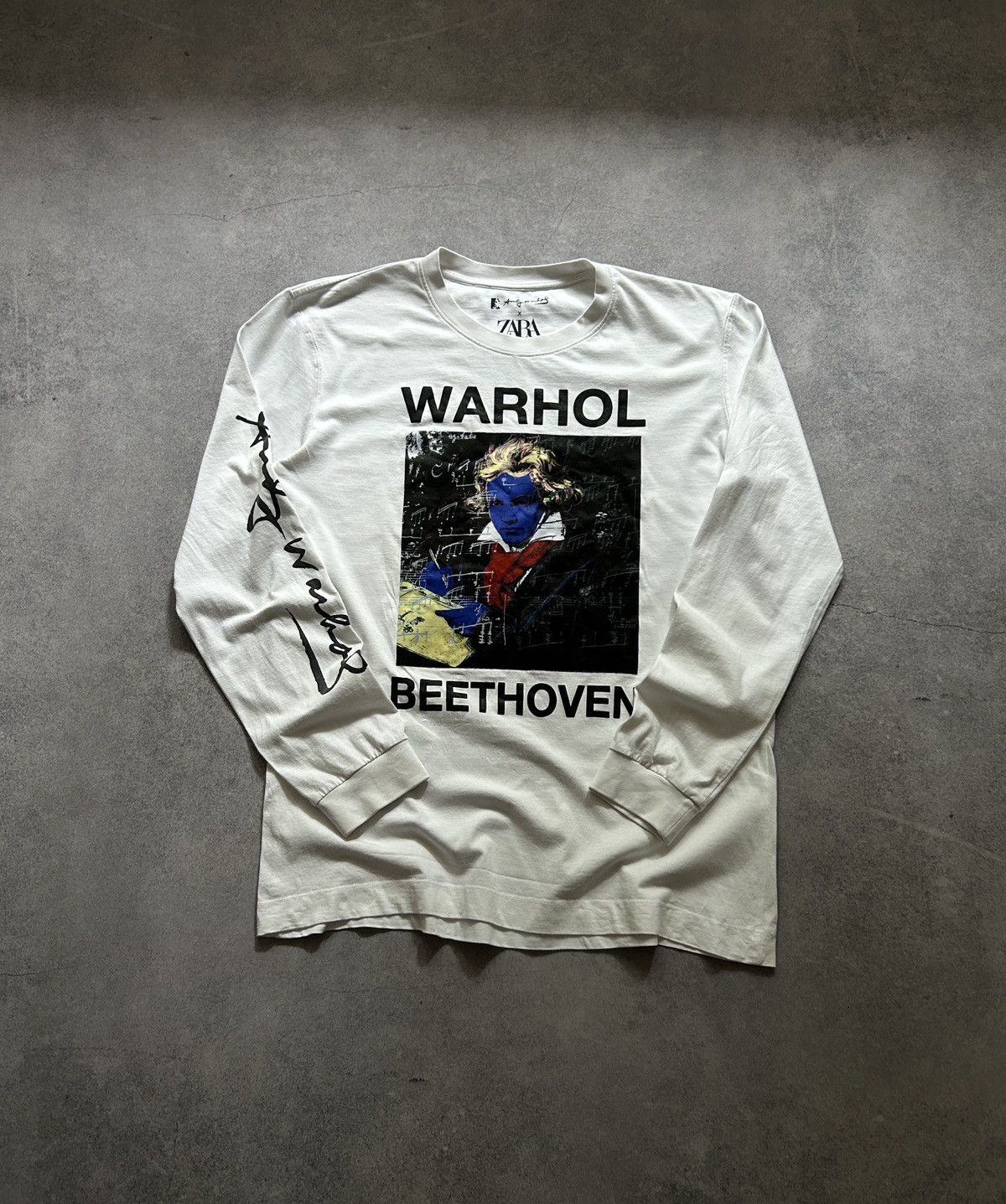 Andy Warhol × Zara Andy Warhol x Zara big logo long-sleeved shirt mens Size US M / EU 48-50 / 2 - 1 Thumbnail