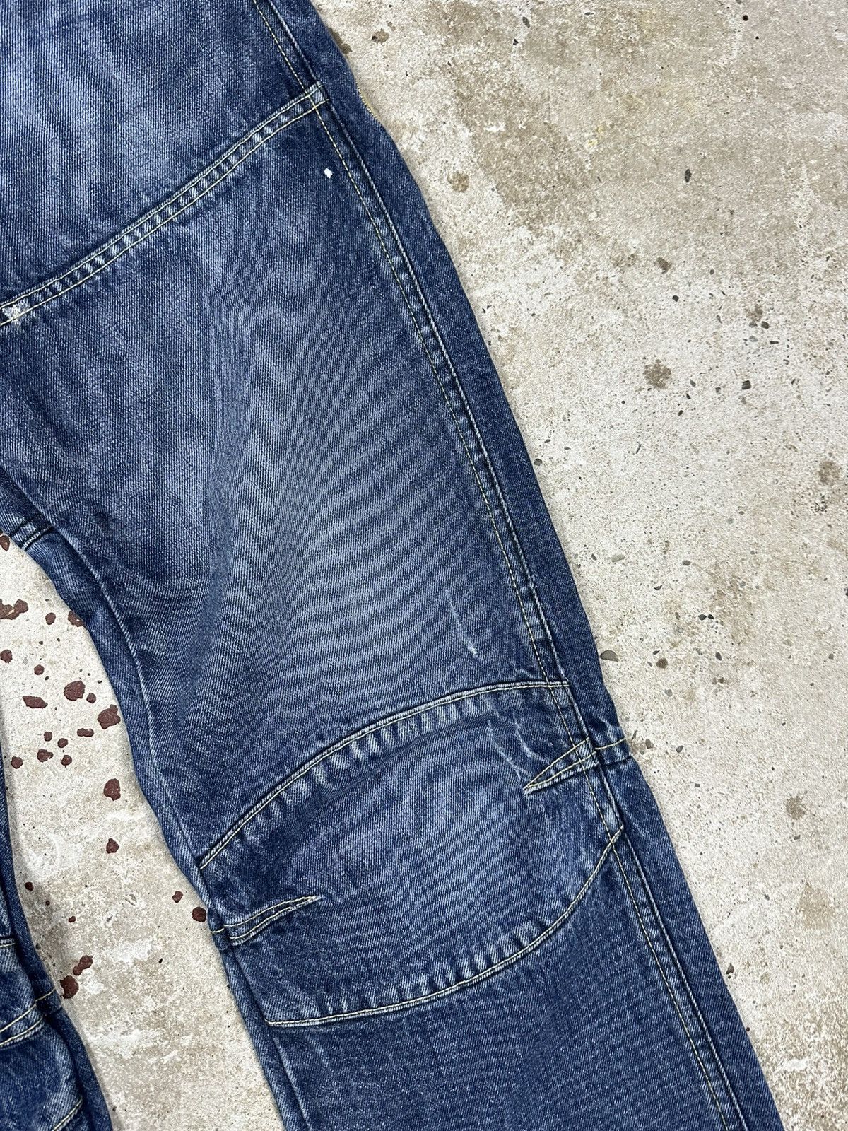 G-Star × Vintage Vintage Y2K G Star Raw 96 Double Knee Distressed Denim Pants Size US 30 / EU 46 - 6 Thumbnail