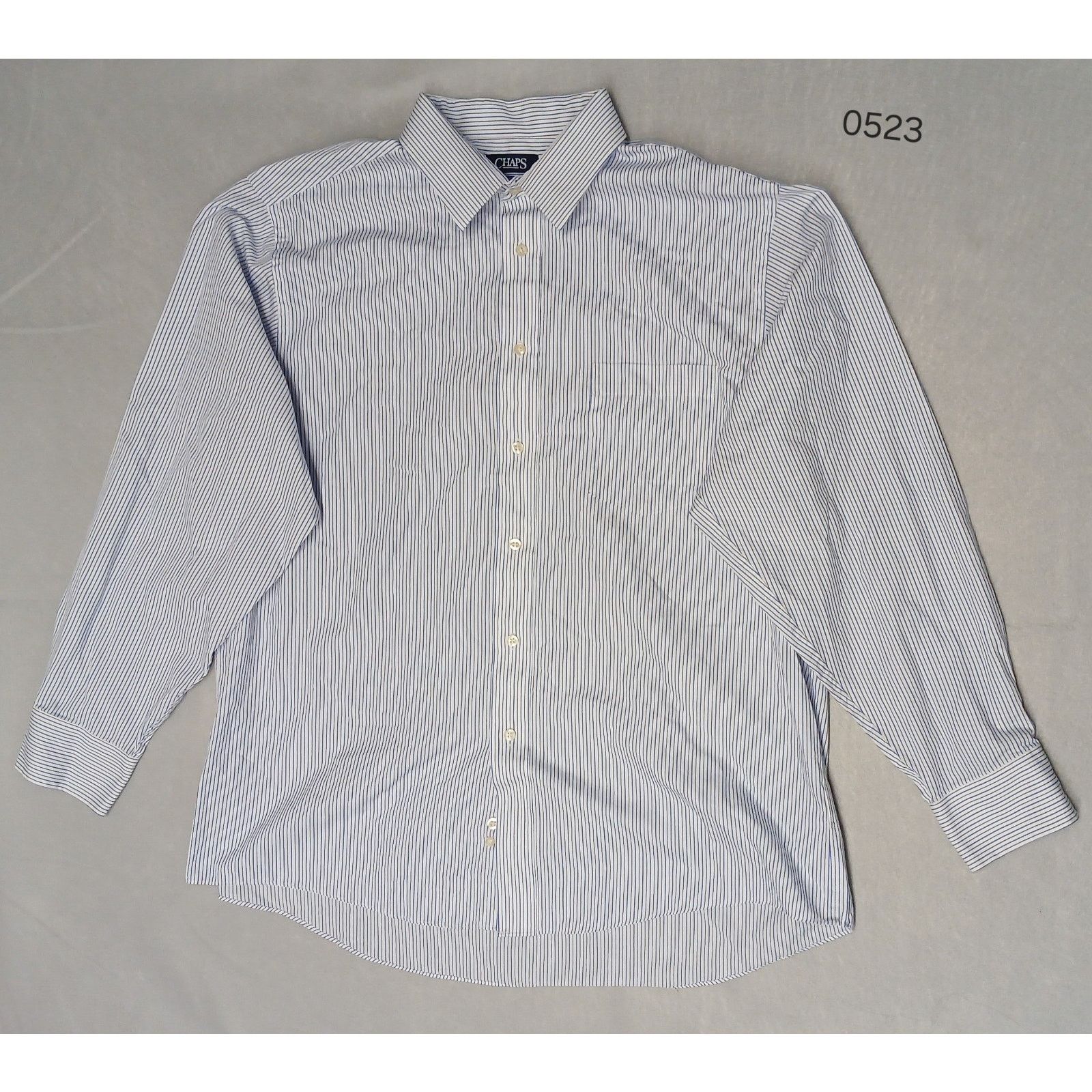 Chaps Chaps Stretch Collar Wrinkle Free Regular (17.5 34/35) Shirt Size ONE SIZE - 1 Thumbnail