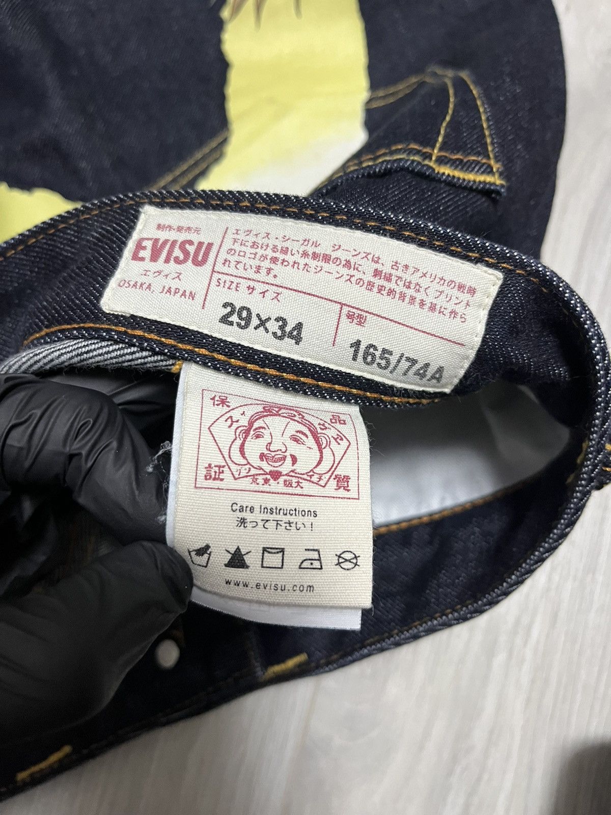 Evisu Evisu Daicock Dragon Jeans Size US 29 - 5 Thumbnail