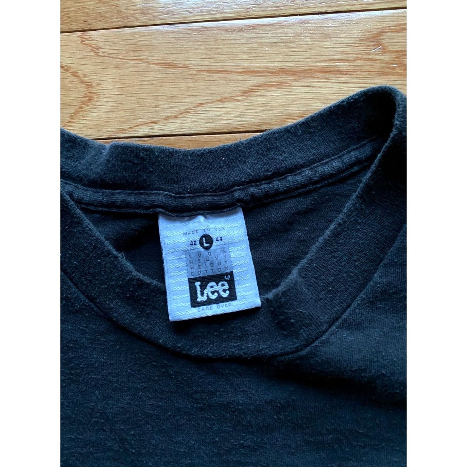 Lee VTG James Dean Black The Original Rebel T-Shirt Lee USA Made 90s Mens Large Short Sleeve Size L Size US L / EU 52-54 / 3 - 5 Thumbnail