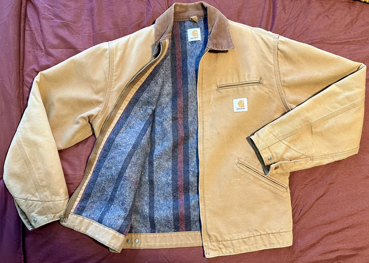 Carhartt Carhartt J01 Detroit Jacket - LARGE Size US L / EU 52-54 / 3 - 2 Thumbnail