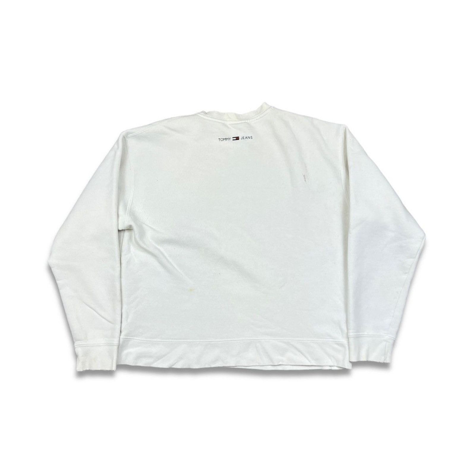 Tommy Hilfiger × Vintage Vintage 90s Tommy Hilfiger Sweatshirt Tommy Jeans Pullover Size US S / EU 44-46 / 1 - 5 Thumbnail