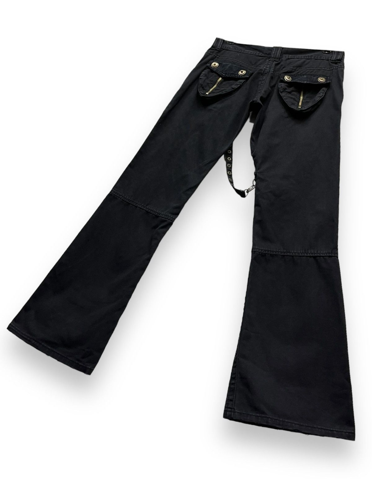 KMRii × Le Grande Bleu (L.G.B.) × Seditionaries 💥🔥MIDAS Seditionaries Punk Bondage Multipocket FLARE Pants Size US 31 - 5 Thumbnail