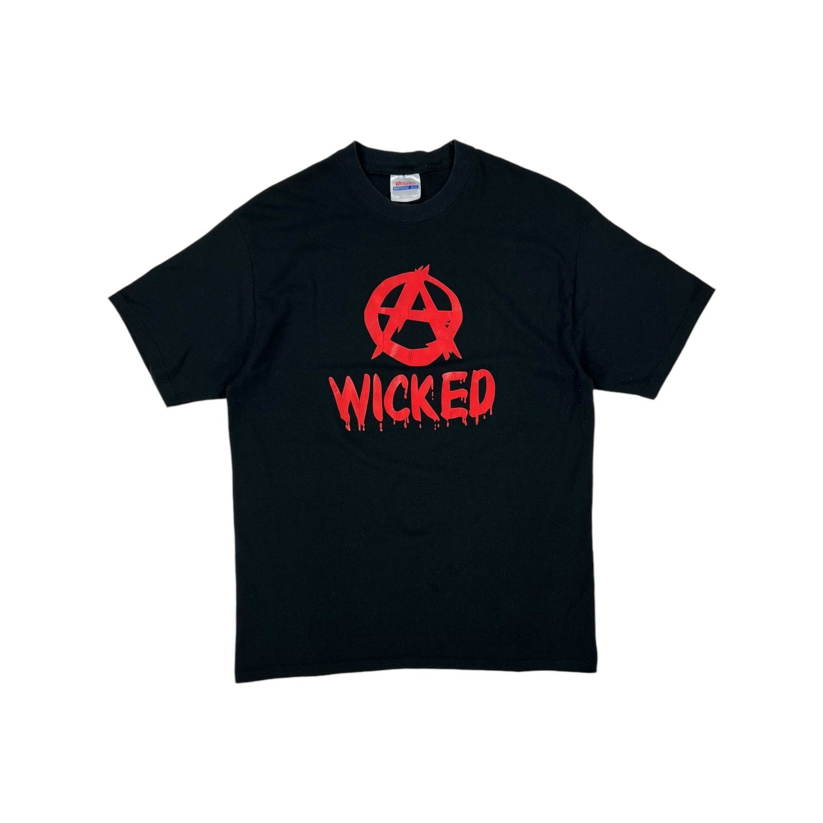 Hanes × Vintage Vintage Y2K Wicked Anarchist Fear This tee (M) Size US M / EU 48-50 / 2 - 1 Thumbnail