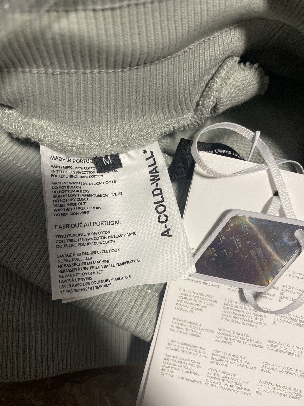A-COLD-WALL* A Cold Wall Knitted Brutalist Sweatpants Size US 32 / EU 48 - 9 Thumbnail