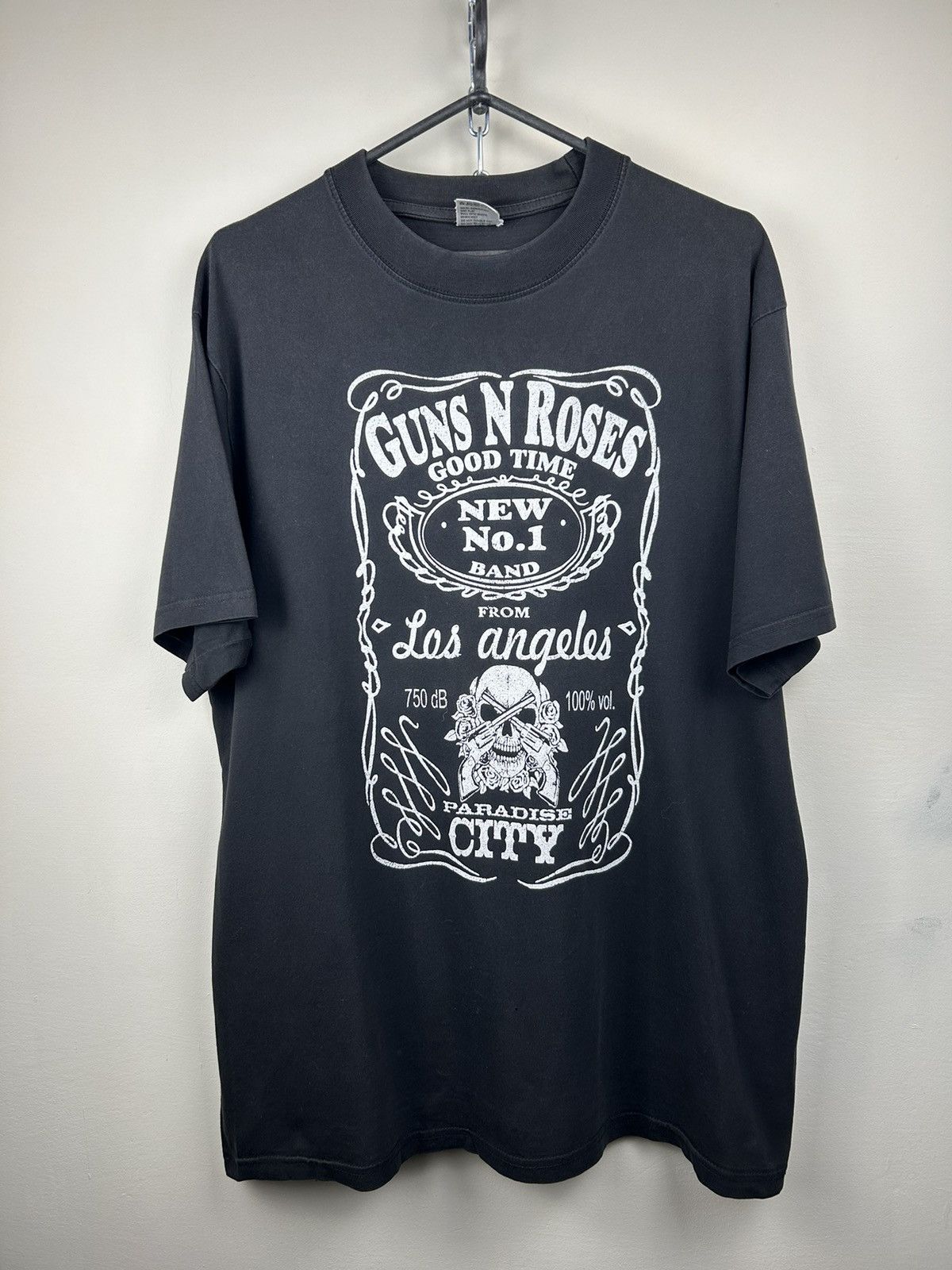 Band Tees Vintage Guns N Roses Good Time Los Angeles Paradise City Tee Size US XL / EU 56 / 4 - 1 Thumbnail