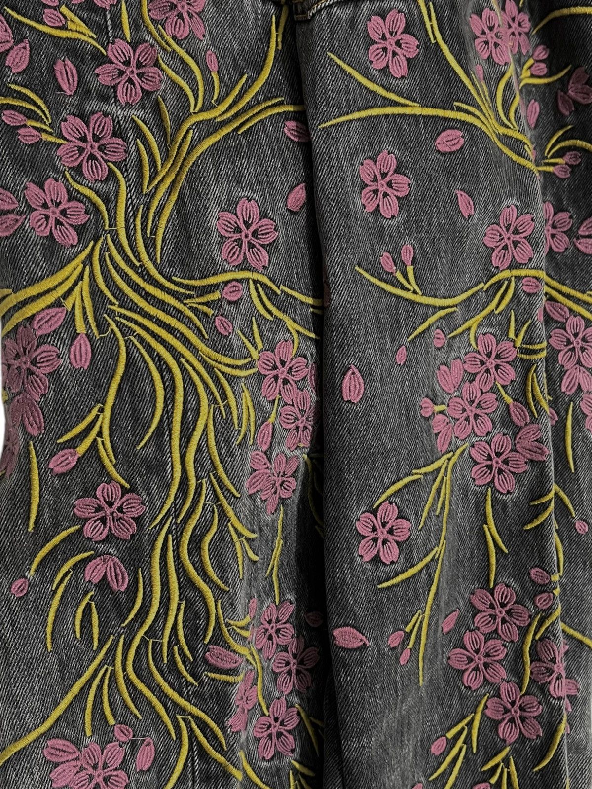 Eternal × Japanese Brand Eternal japanese sakura emboidered denim pants Size US 30 / EU 46 - 5 Thumbnail