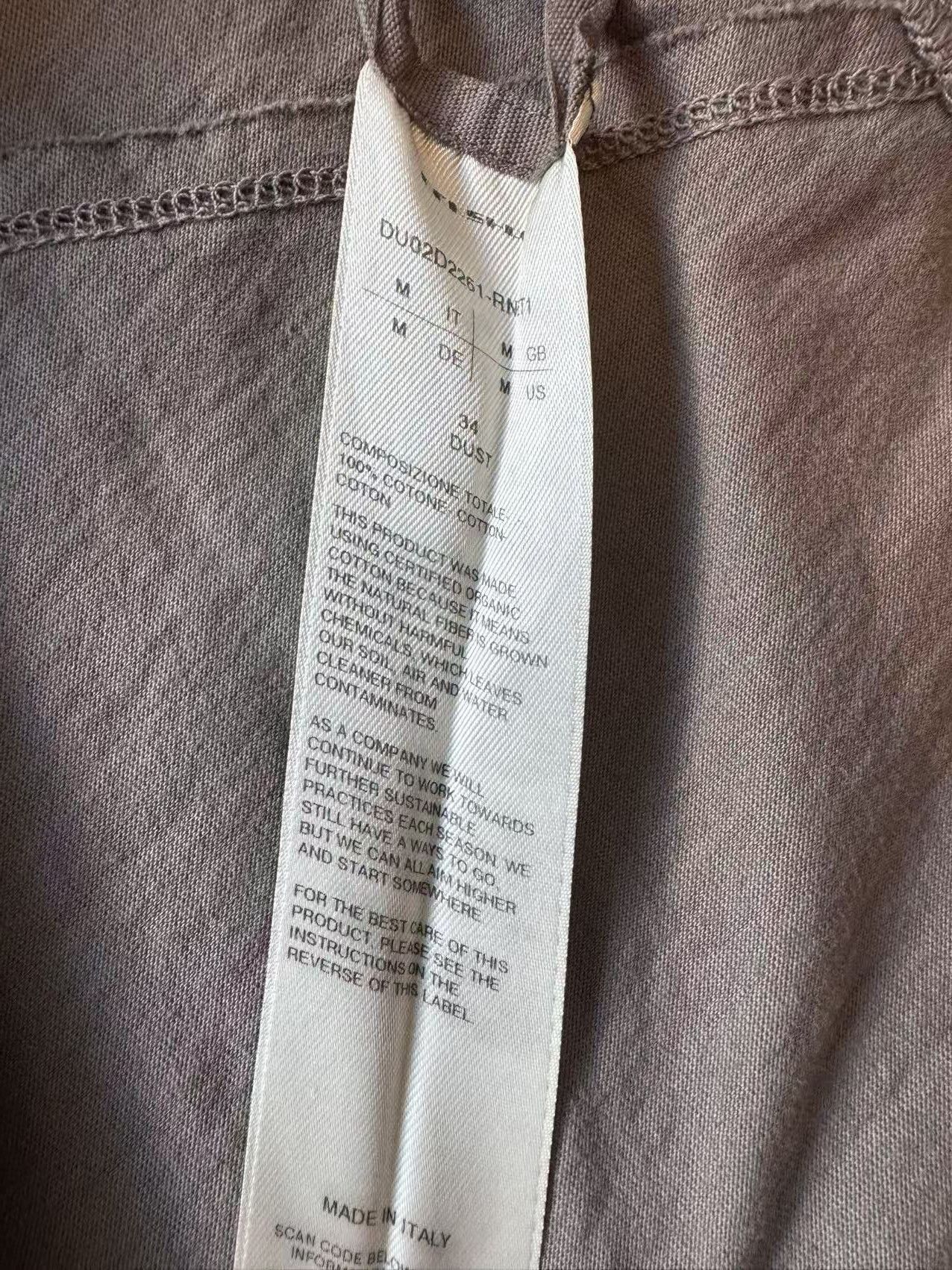 Rick Owens Drkshdw Rick Owens Drkshdw Jumbo LS Tee Size US M / EU 48-50 / 2 - 9 Thumbnail