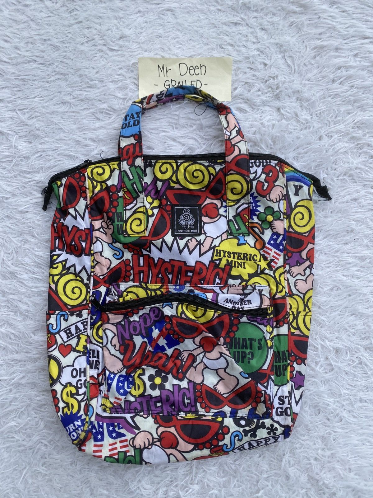Hysteric Glamour Rare Hysteric Glamour All Over Print Day Bag Pack Size ONE SIZE - 1 Thumbnail