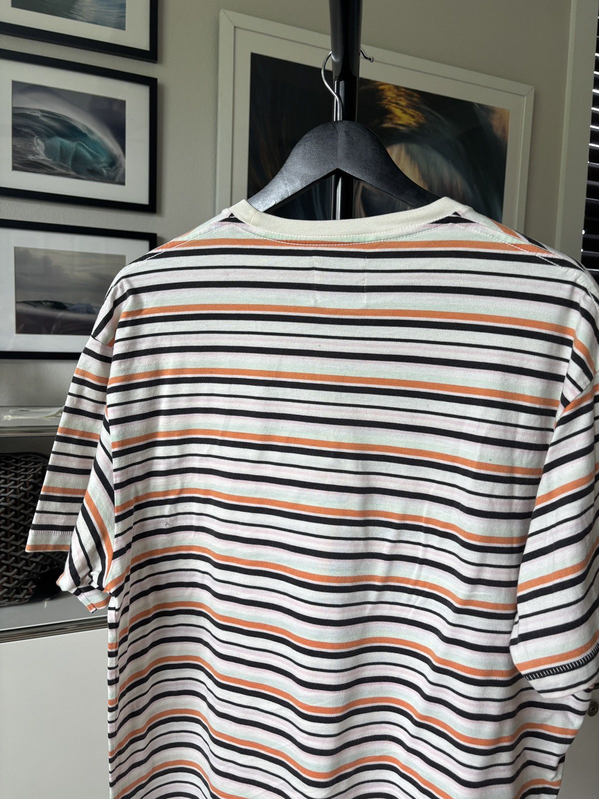 Gallery Dept. PAINTER STRIPED LOGO TEE Size US L / EU 52-54 / 3 - 8 Thumbnail