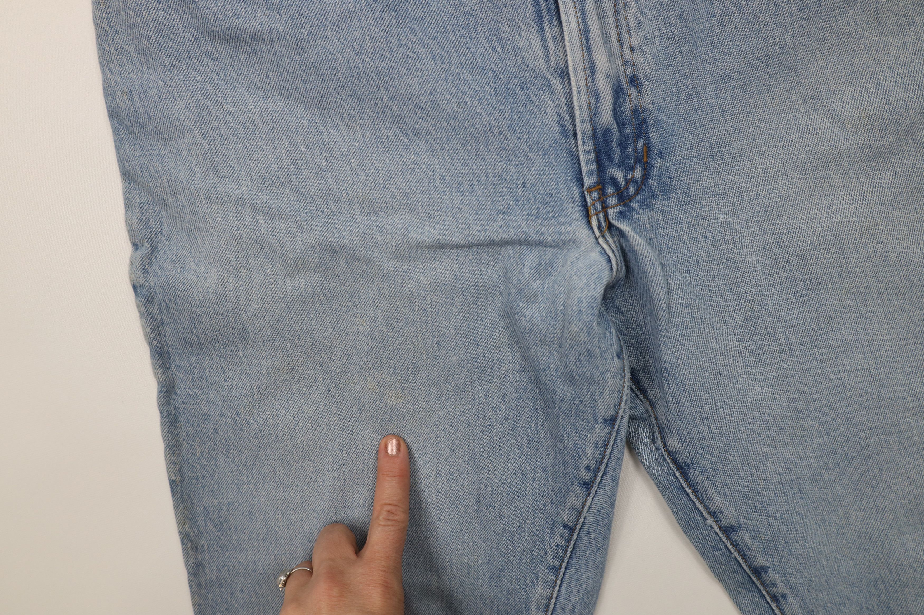 Abercrombie & Fitch Vintage 90s Y2K Abercrombie & Fitch Flare Wide Leg Jeans USA Size 34" / US 12 / IT 48 - 7 Thumbnail