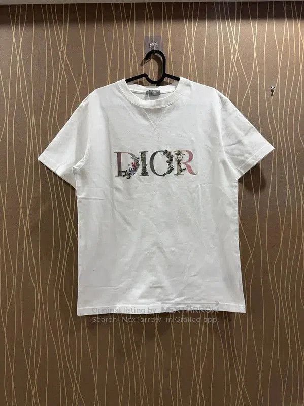 Dior Men's Cotton T-Shirt in White .