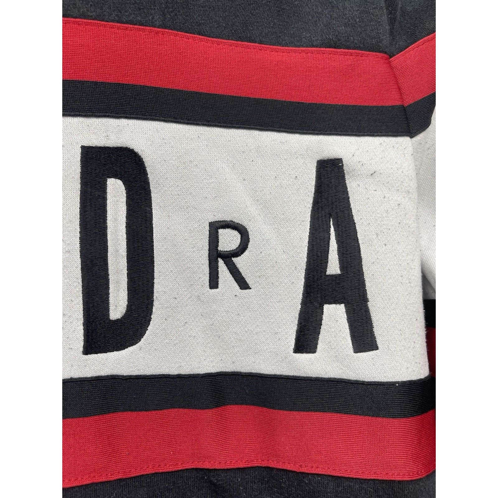 Other VTG Air Jordan Sweatshirt Mens Size Small Black Red Spellout Size US S / EU 44-46 / 1 - 6 Thumbnail