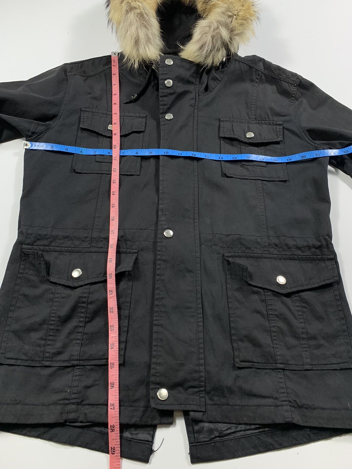 If Six Was Nine × Japanese Brand × Le Grande Bleu (L.G.B.) Crazy Fesyen Fur faded zip Hoodie ifsixwasnine lgb style Size US L / EU 52-54 / 3 - 8 Thumbnail