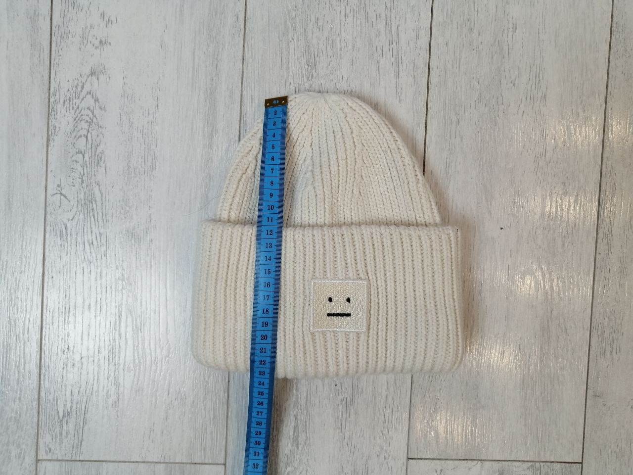 Acne Studios Acne Studios LARGE FACE LOGO BEANIE Size ONE SIZE - 4 Thumbnail