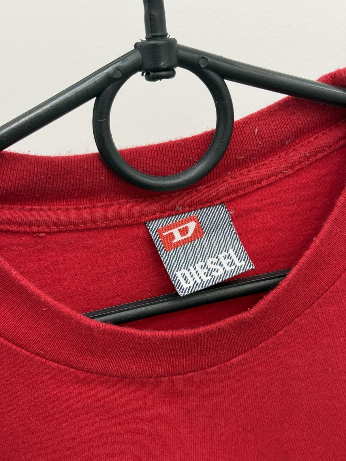 Diesel Diesel Big Logo Cotton T Shirt Size US L / EU 52-54 / 3 - 5 Thumbnail