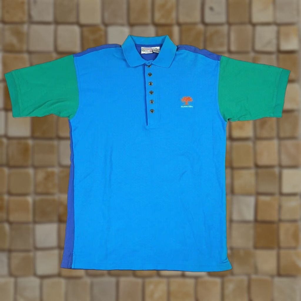 Vintage Vintage Greg Norman Shark Logo Men's Size M Preppy 90s Golf Polo Shirt Size US M / EU 48-50 / 2 - 1 Thumbnail