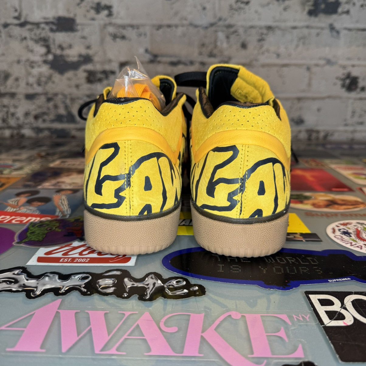 Adidas × Fucking Awesome Adidas Tyshawn FUCKINGAWESOME SZ 9.5 Yellow Used Size US 9.5 / EU 42-43 - 2 Thumbnail