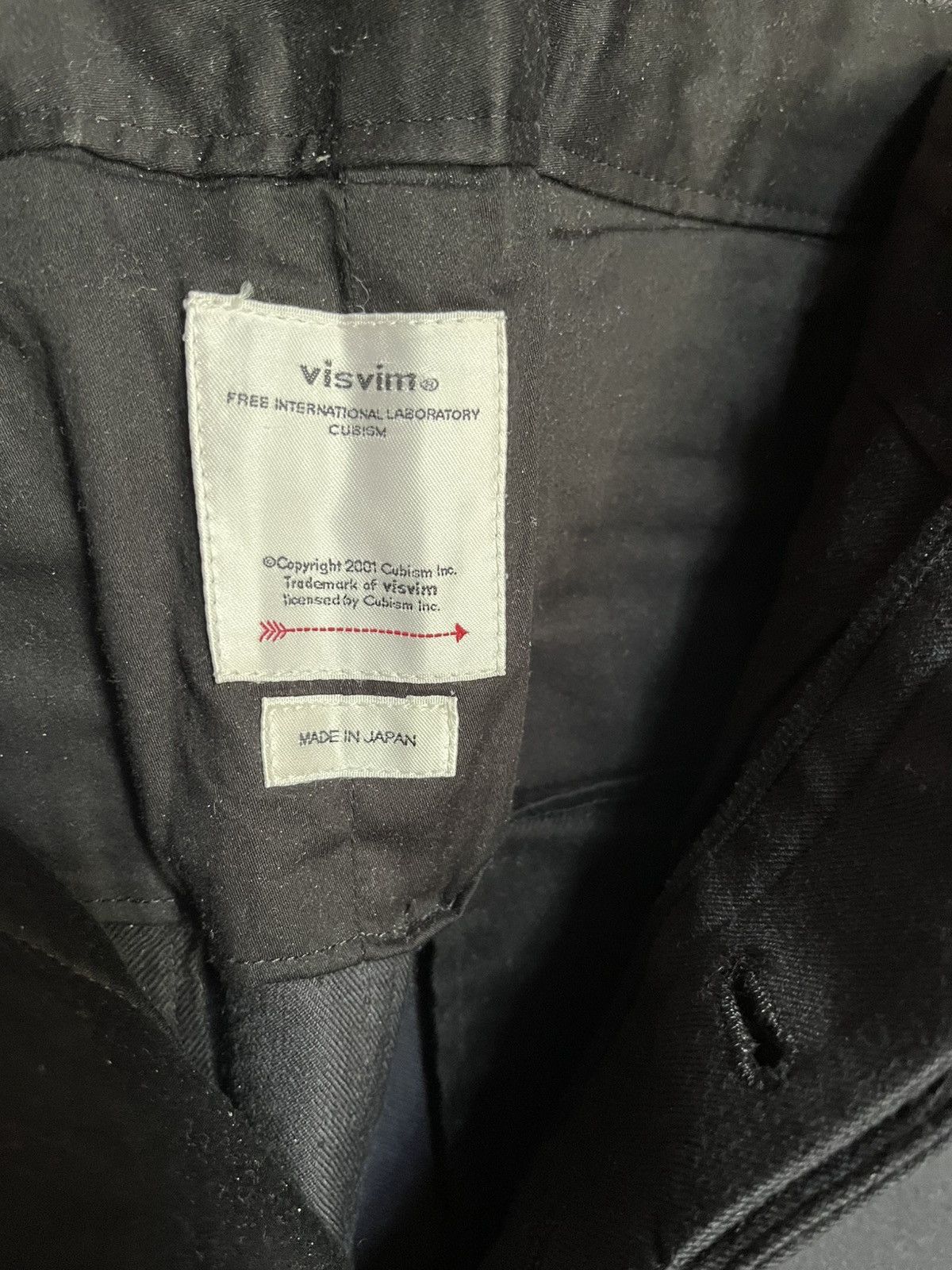 Visvim VISVIM Dress Black Pants 34 Size US 34 / EU 50 - 8 Thumbnail
