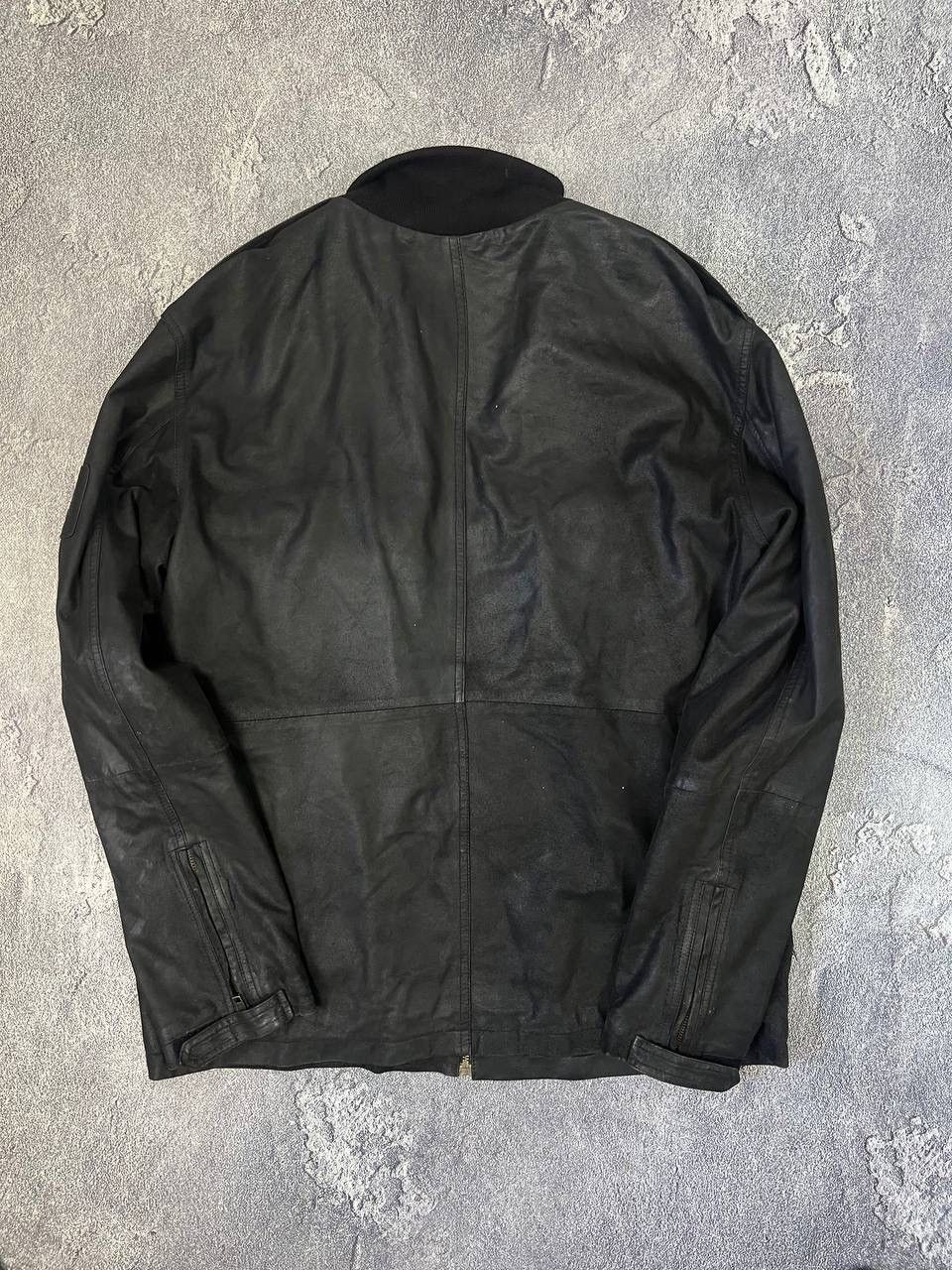 Alpha Industries Vintage 90s Alpha Industries Leather Jacket Flight US L Size US L / EU 52-54 / 3 - 23 Thumbnail