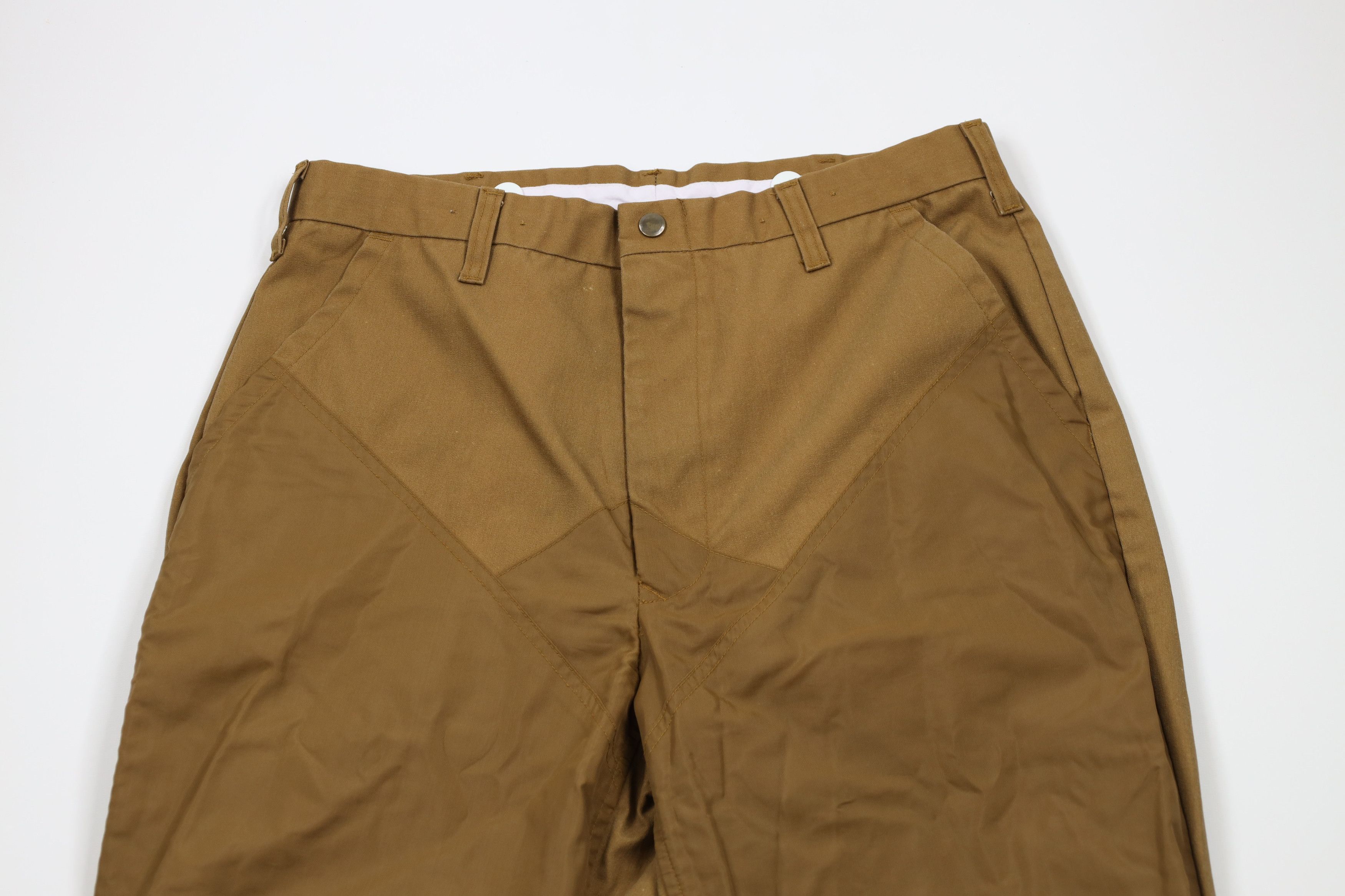 Vintage Vintage 90s Streetwear Hunting Field Brush Pants Brown Size US 32 / EU 48 - 2 Thumbnail