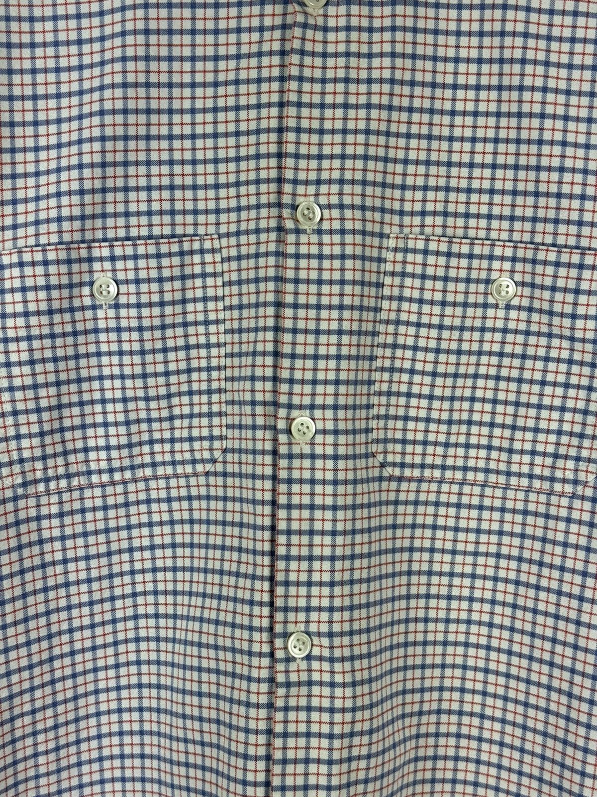 A.P.C. A.P.C. Short Sleeve Cotton Plaid Button Up Classic Shirt Size US S / EU 44-46 / 1 - 9 Thumbnail