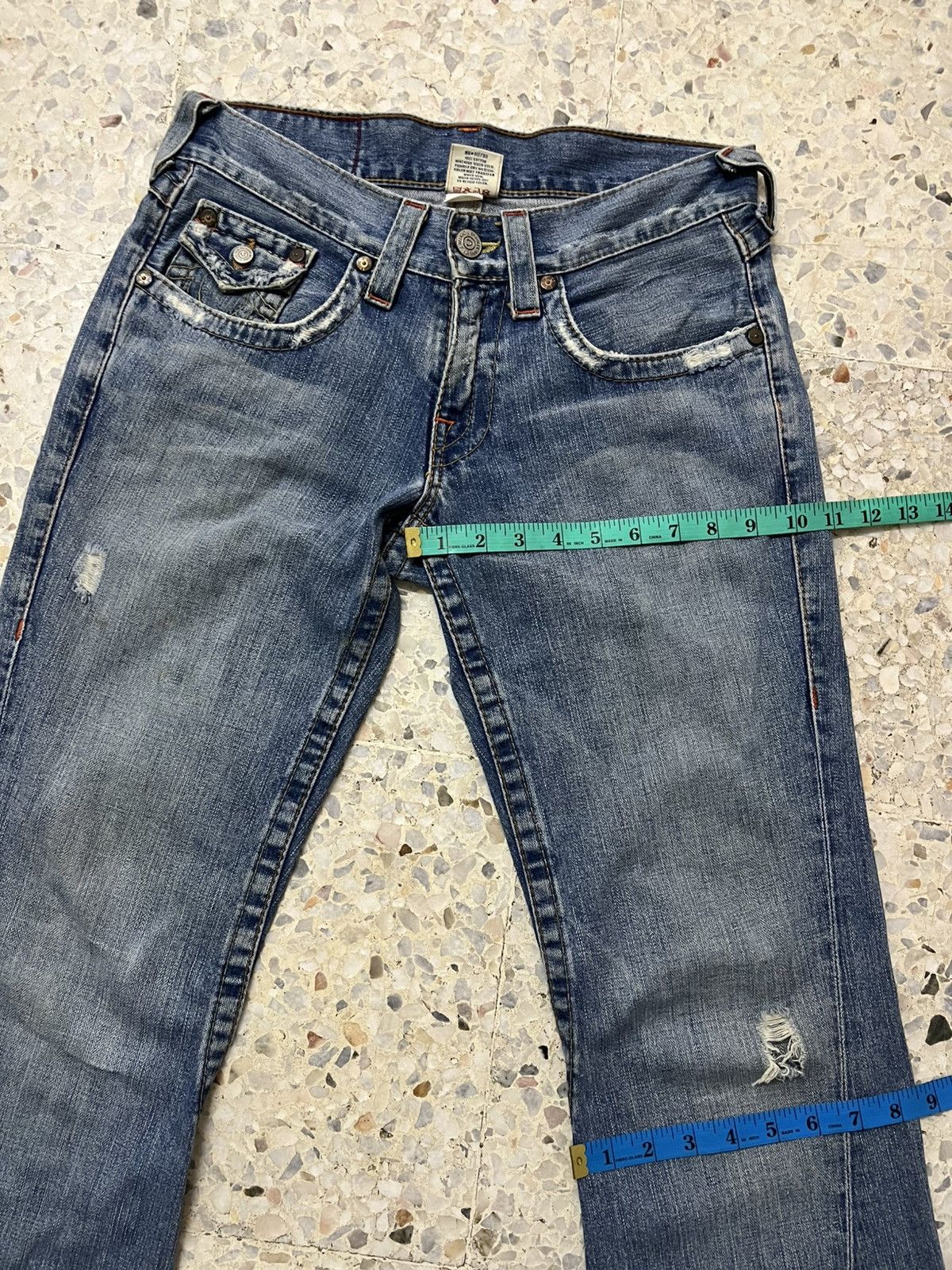 True Religion Vintage true religion bootcut distressed denim Size US 32 / EU 48 - 20 Thumbnail