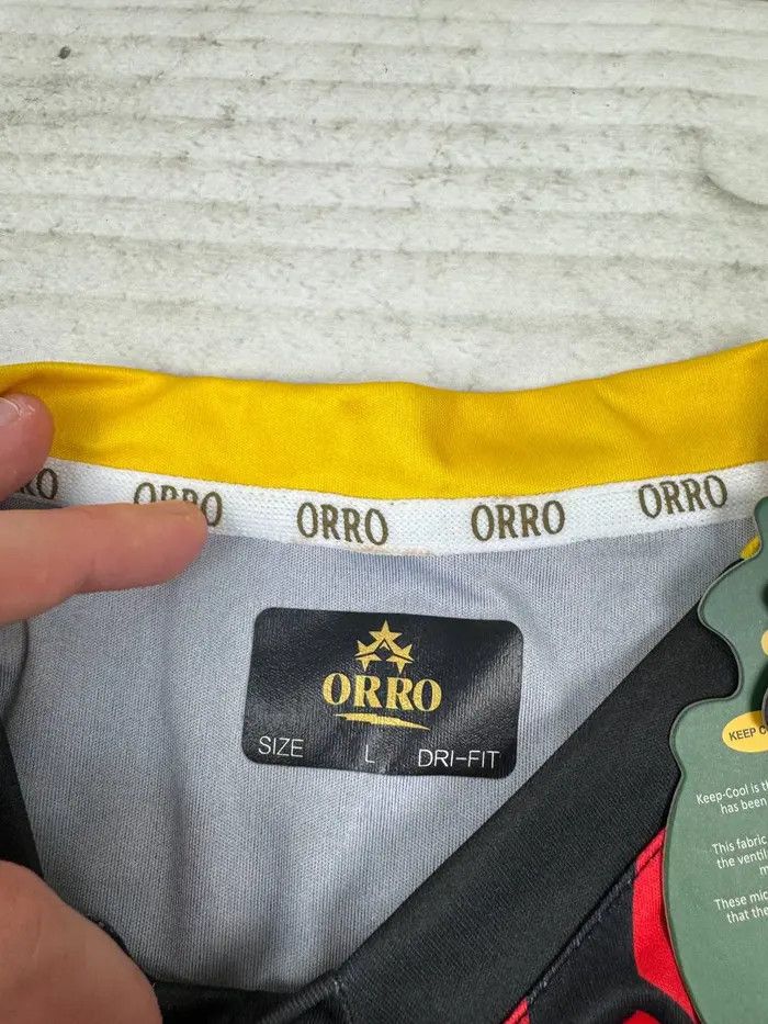 Other Orro Jamaica Football Long Sleeve Shirt Soccer Jersey Size US L / EU 52-54 / 3 - 11 Thumbnail
