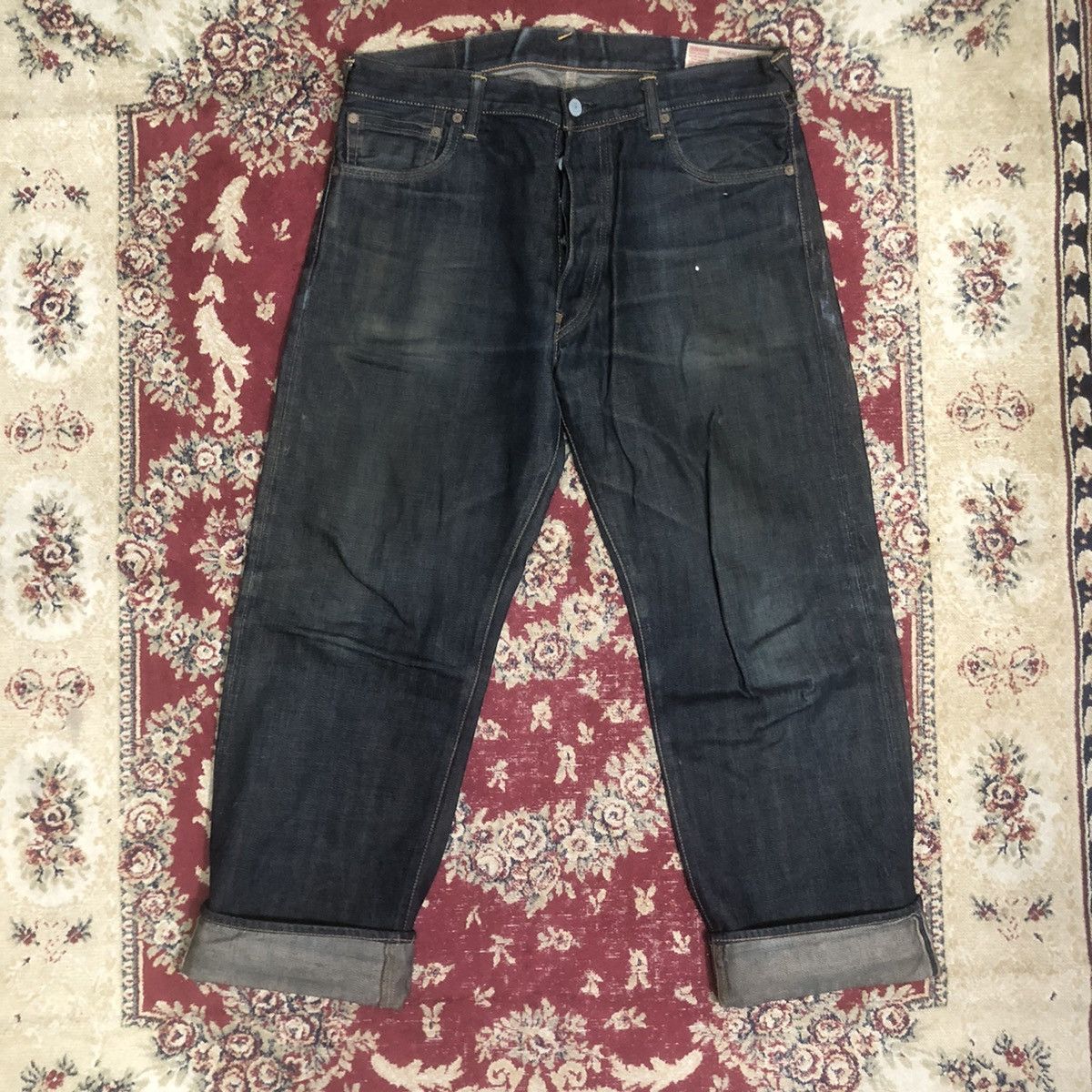 Evisu × Japanese Brand × Vintage Evisu Jeans Selvedge Size US 34 / EU 50 - 6 Thumbnail