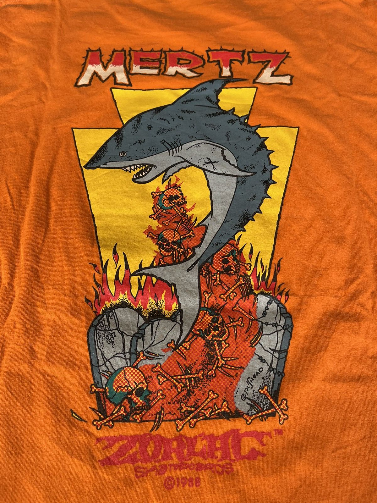 80s〜 ゾーラック shut up ロングスリーブTシャツ 80s〜ゾーラックshut