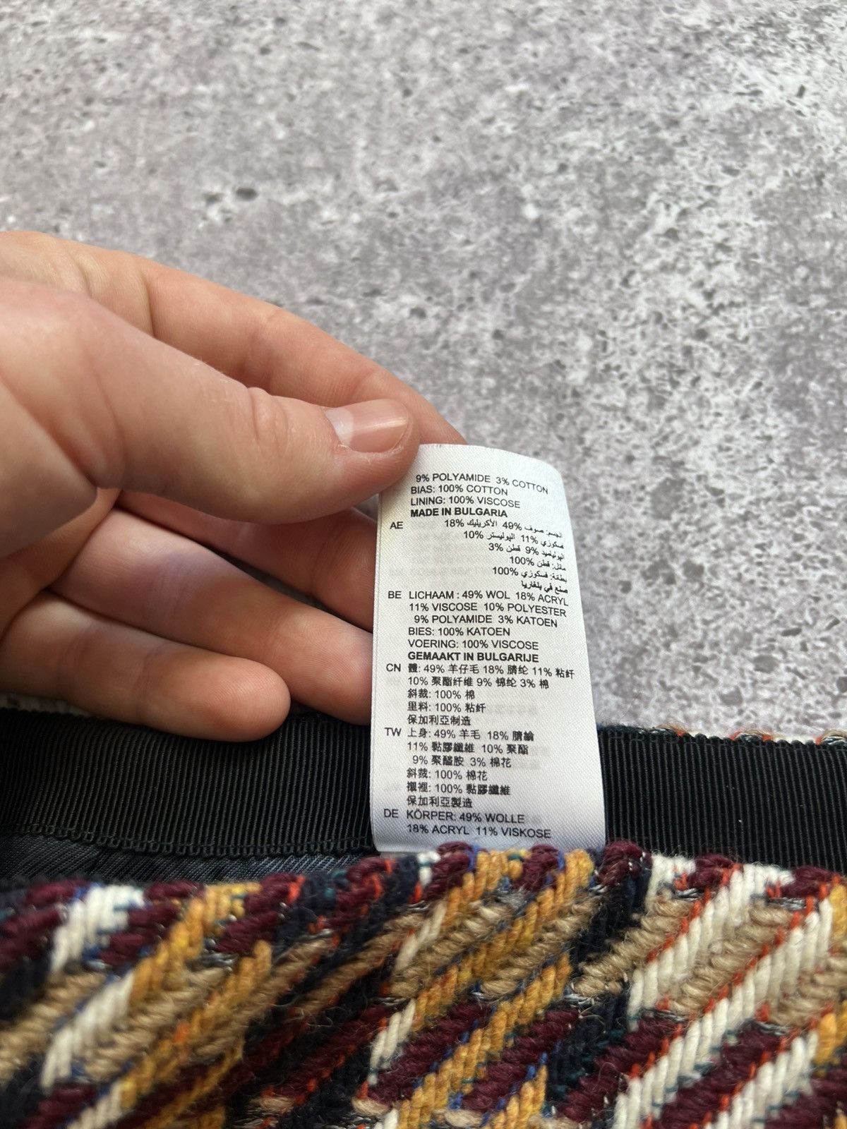 Sandro Sandro Tweed Mini Skirt Multicolor Size 27" / US 4 / IT 40 - 9 Thumbnail