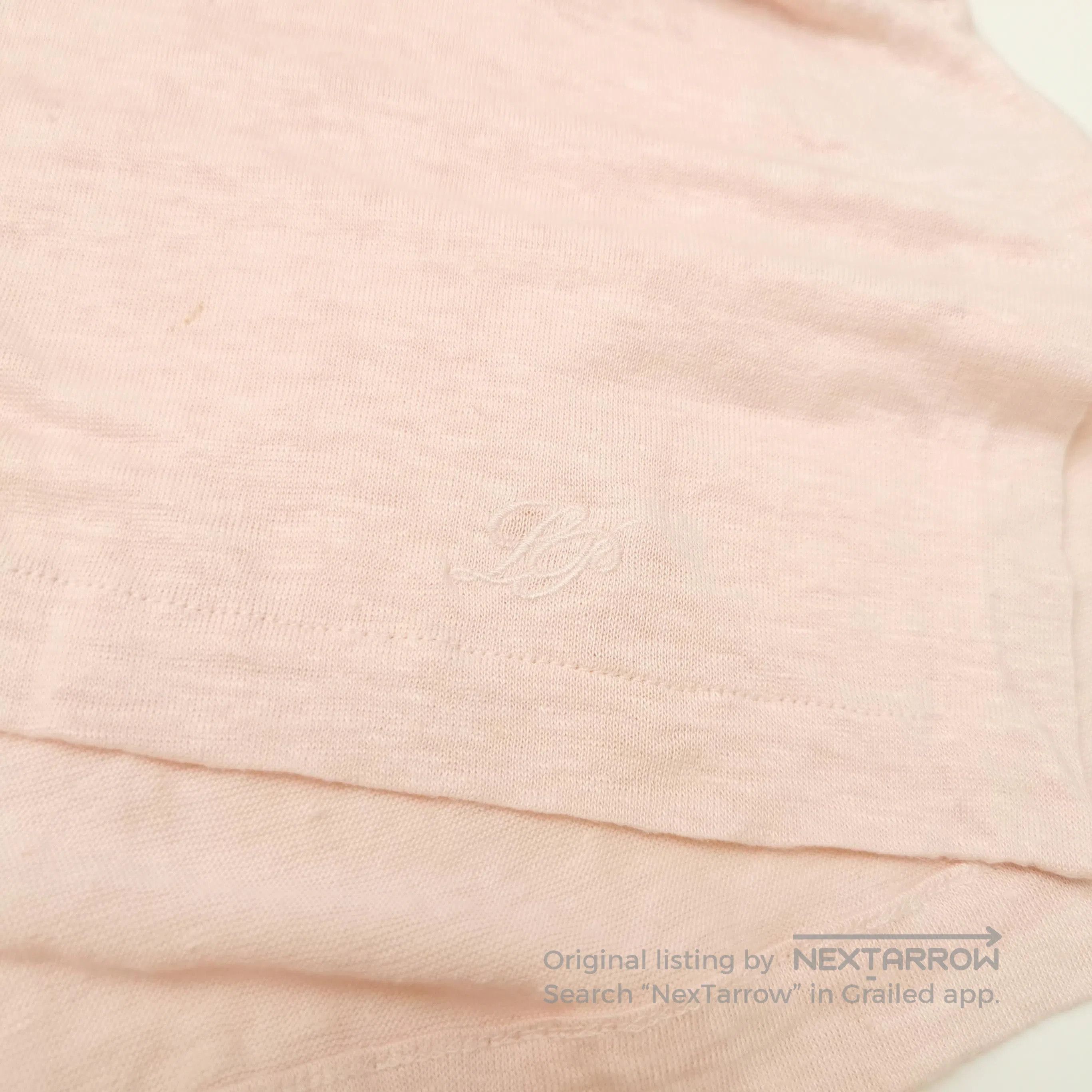 Loro Piana Loro Piana Linen Solid Lapel Collar T-Shirt S. Size US S / EU 44-46 / 1 - 2 Thumbnail