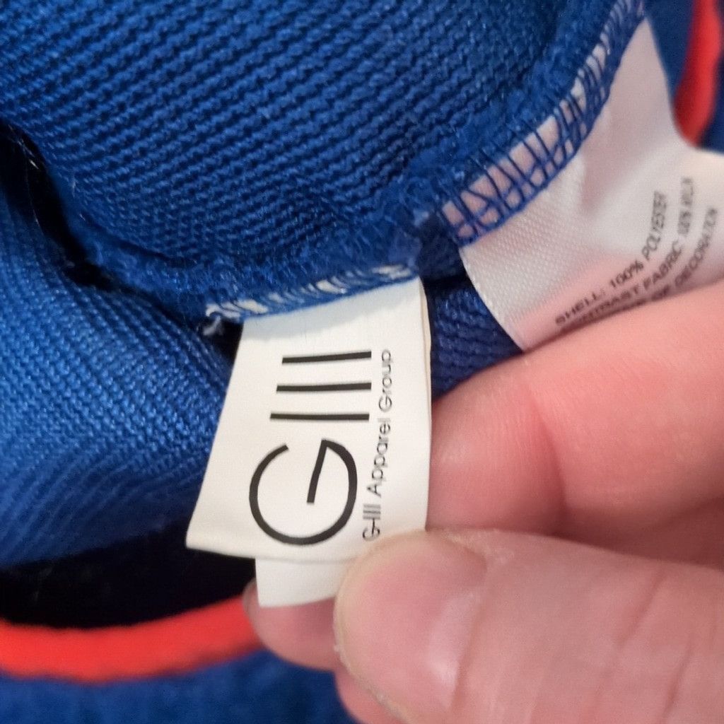 G-III GIII Blue Red Fleece Buffalo Bills Pullover Size Small Size S / US 4 / IT 40 - 6 Thumbnail