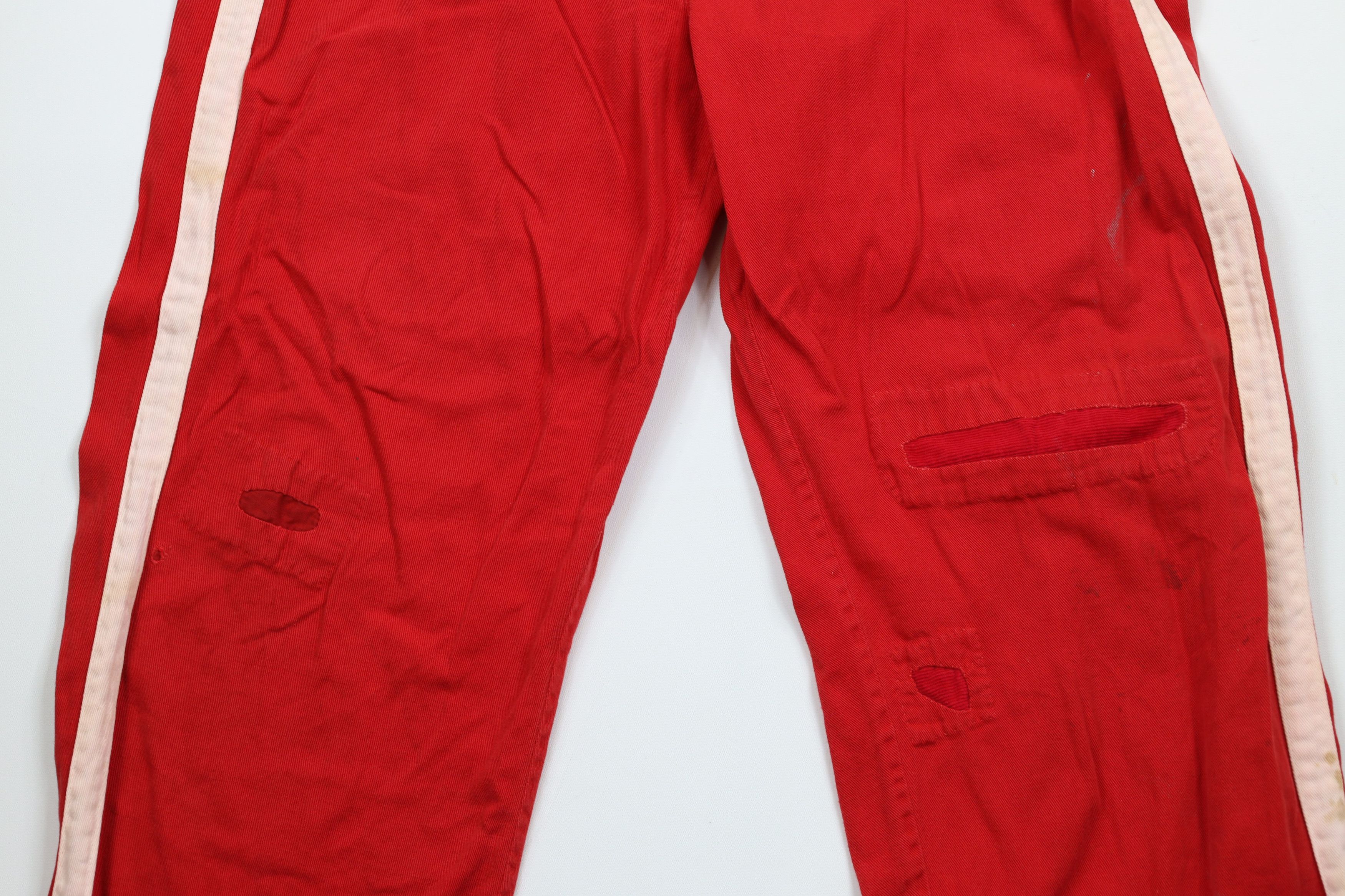 Vintage Vintage 50s Button Fly Wide Leg Baseball Uniform Pants USA Size US 32 / EU 48 - 3 Thumbnail