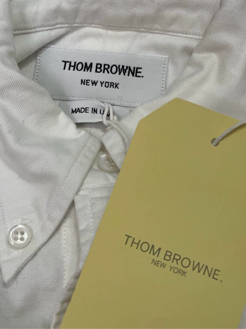 Thom Browne Thom Browne size1 White pocket embroidered tropical fish lo Size US S / EU 44-46 / 1 - 7 Thumbnail