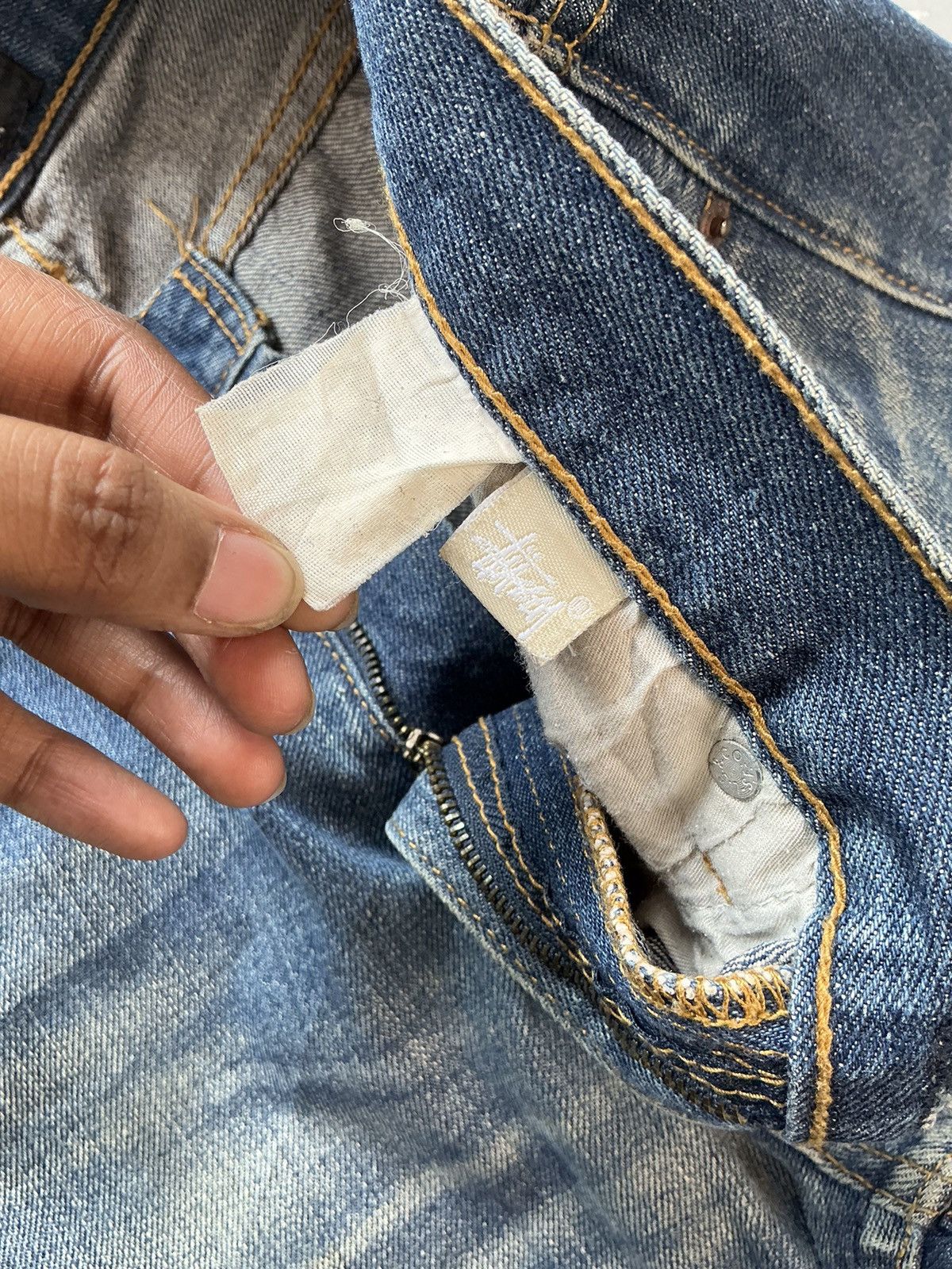 Levi's × Stussy × Vintage Vintage Stussy x Levi’s Strauss & co embroidered denim Size US 30 / EU 46 - 8 Thumbnail