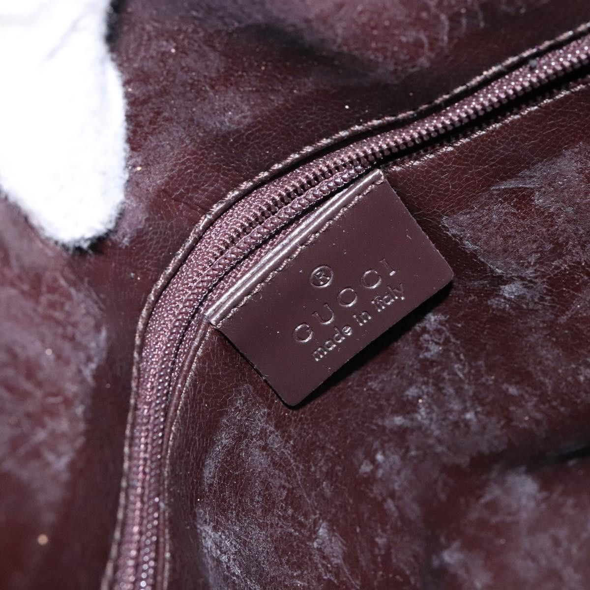Gucci GUCCI Shoulder Bag Nylon Brown Silver 001 001 Size ONE SIZE - 17 Thumbnail