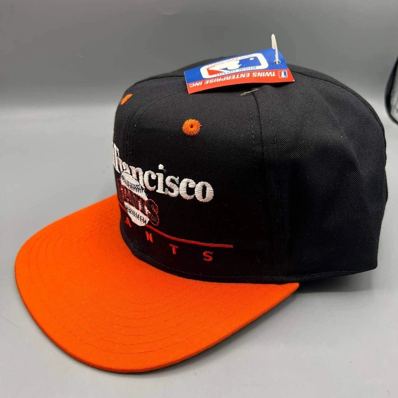 Twins Enterprise Inc. × Vintage New York Giants Hat Men Black Orange Snap Back Cap New Size ONE SIZE - 8 Thumbnail