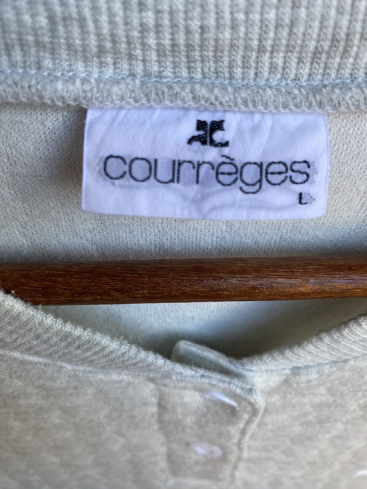 Courreges Courreges Women Dress Quarter Button Up Pullover Jumper Size L / US 10 / IT 46 - 6 Thumbnail