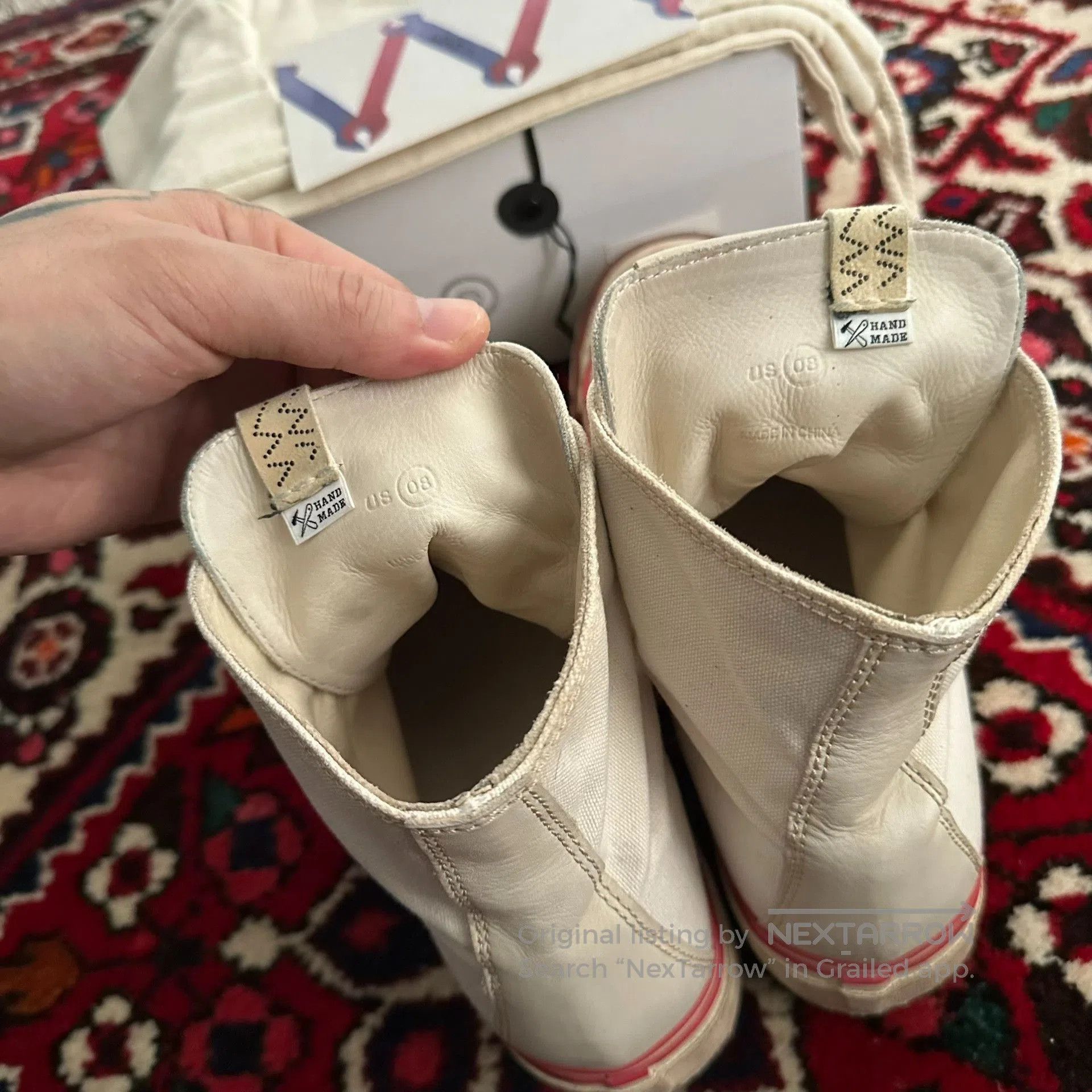Visvim visvim skagway hi canvas shoes size 8. Size US 8 / EU 41 - 6 Thumbnail