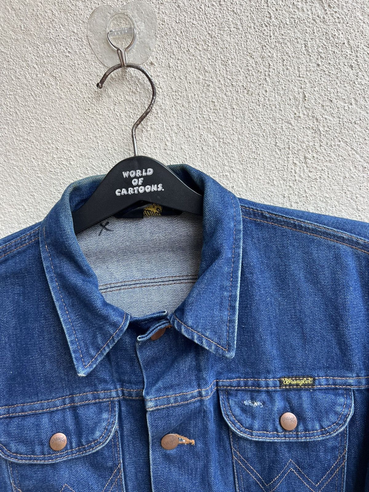 Vintage Vintage 70s 80s Wrangler Blue Denim Jacket Size US M / EU 48-50 / 2 - 7 Thumbnail