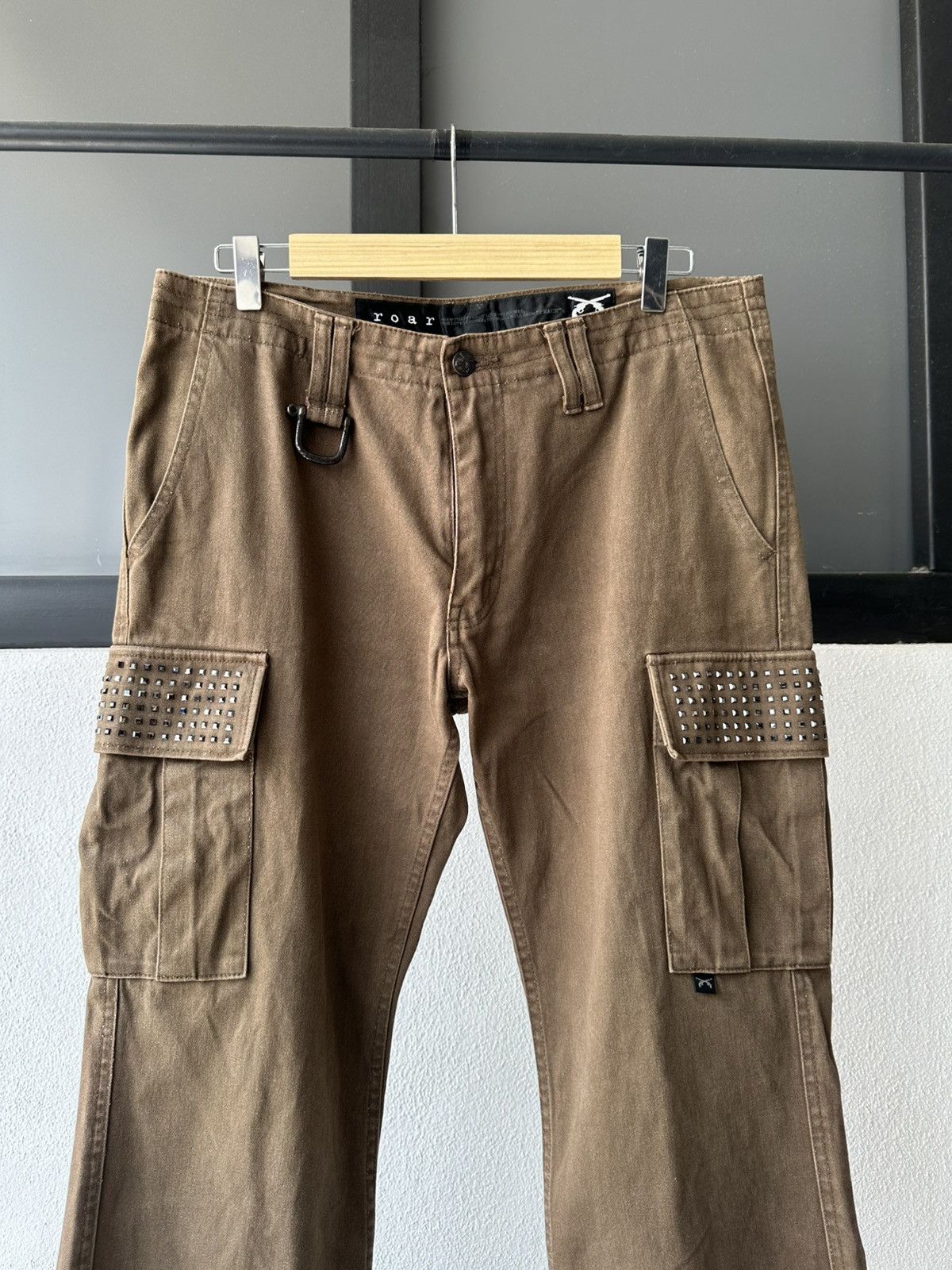 roarguns Early 00's Roar [ pre Roarguns ] cargo D-ring pant Size US 33 - 19 Thumbnail