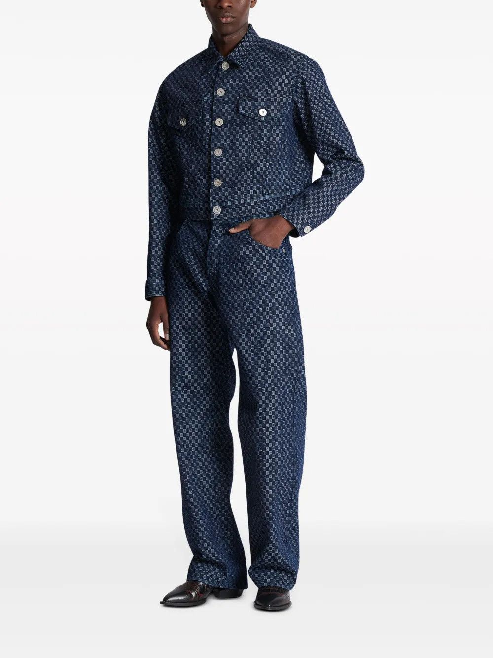 Balmain o1y0426 Denim Jacket in Blue Size US M / EU 48-50 / 2 - 2 Thumbnail