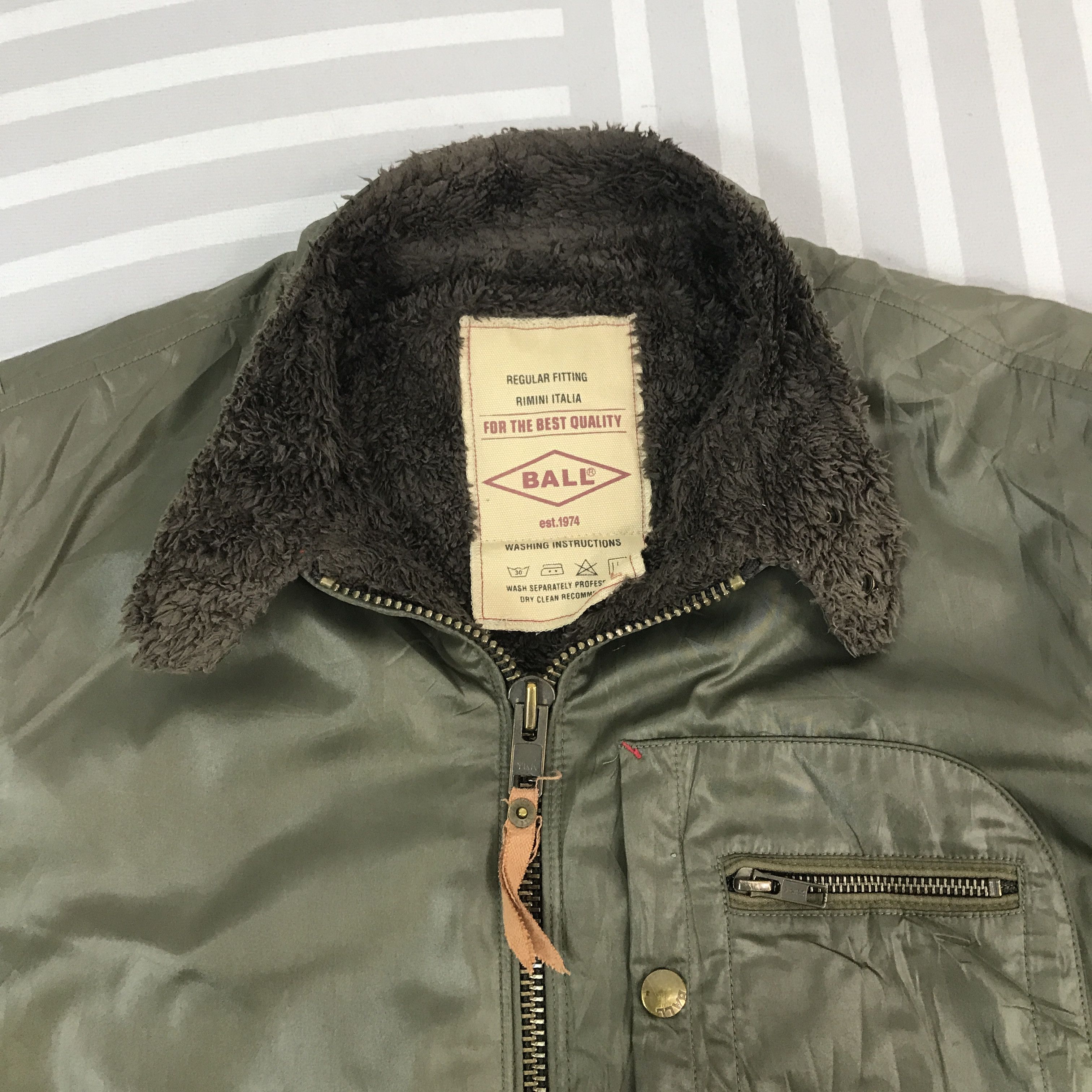 Japanese Brand × Vintage Vintage Ball Biker style design Jacket Size US L / EU 52-54 / 3 - 8 Thumbnail