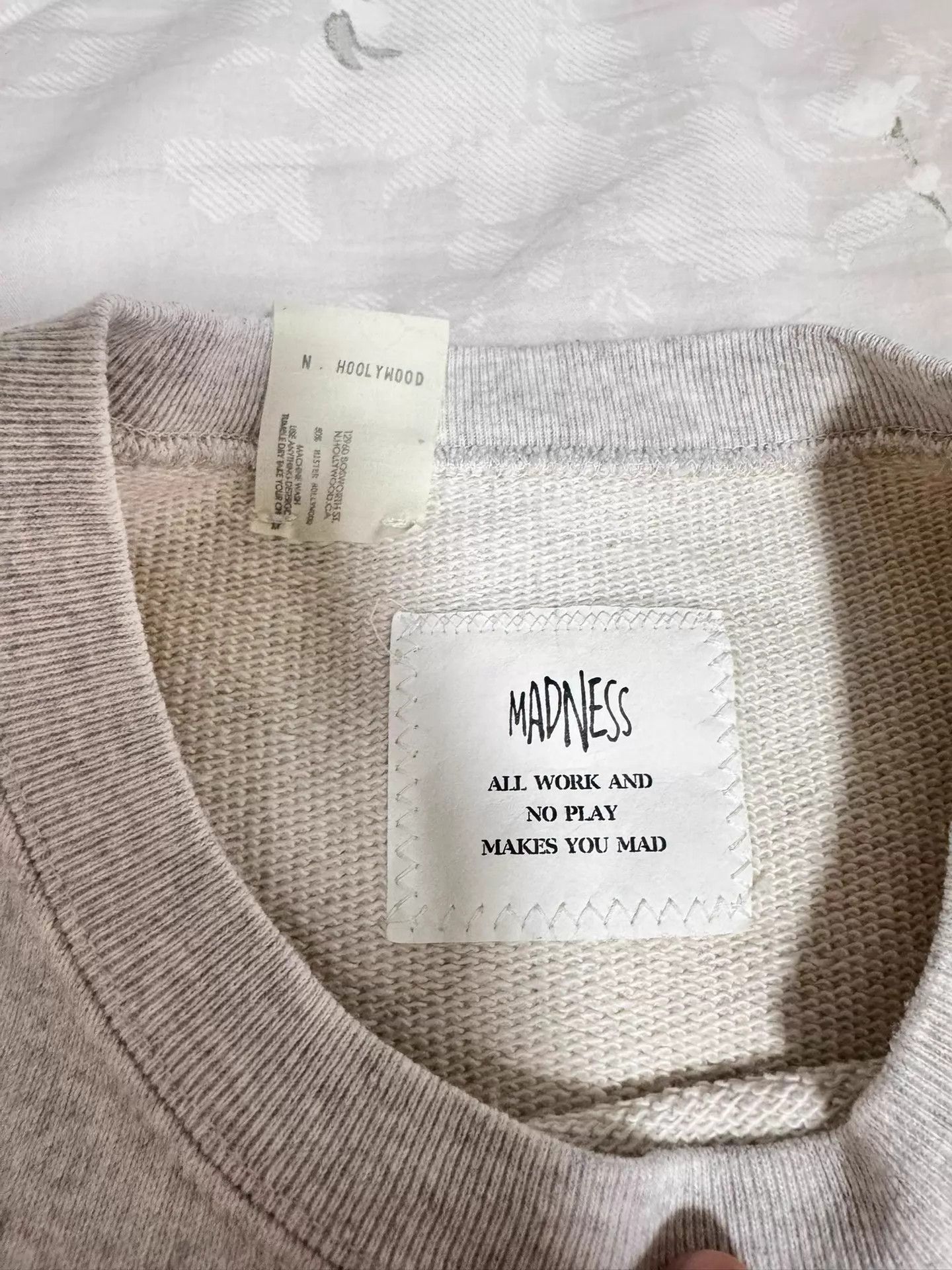 Madness madness x n.hoolywood 23aw 10th Tokyo Printed Hood Gray 40 Size US M / EU 48-50 / 2 - 3 Thumbnail
