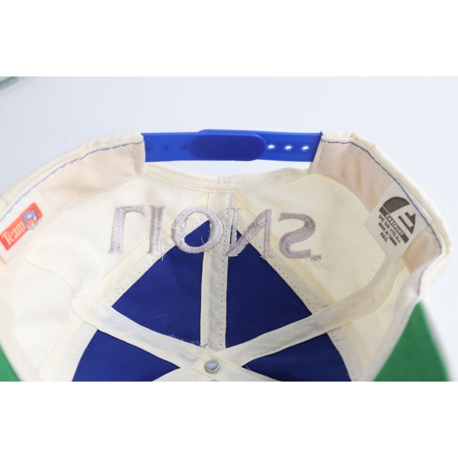 Vintage Vintage 90s Detroit Lions Football Big Logo Hat Size ONE SIZE - 9 Thumbnail